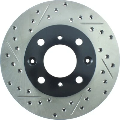 Rotor de freno de disco delantero derecho StopTech para 90-00 Honda Civic / Civic del Sol / CRX Foto 1 de 3