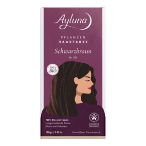 Haarfarbe - Nr.100 Schwarzbraun 100g | AYLUNA NATURKOSMETIK - Bild 1 von 1