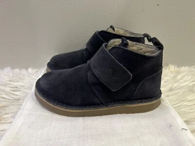 Zara ребенка ясельного возраста с подкладкой раздельный кожаный ботинок для мальчиков размер 9,5-б/у - Изображение 1 из 4