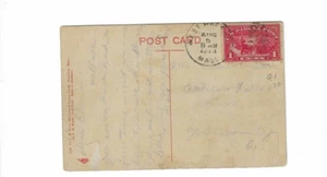 U.S. 1913 Picture Post Card with Parcel Post Stamp - Picture 1 of 2