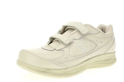 NEW BALANCE 577 156755 Bone Hook & Loop Leather Sneakers sz. 7.5 EE Wide/ 38 EU - Image 1 of 4