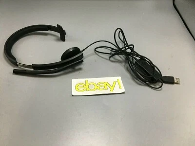 Logitech H570e A-00063 USB 2.0 Wired Online Mono Headset Work Headset - Image 1 of 4