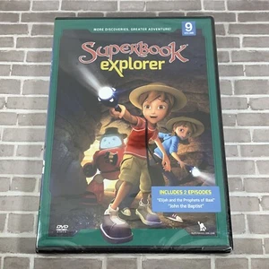 Superbook Explorer Volume 9 DVD Elijah and the Prophets of Baal John the Baptist - Imagen 1 de 8