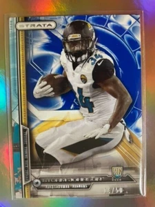 2014 Topps Strata Football - Storm Johnson #181 RC "Sapphire" Parallel (#14/50) - Bild 1 von 2