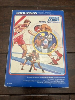 Boxing (Intellivision, 1980) CIB - Image 1 of 4