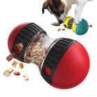 Adjustable Dog Leaky Food Rolling Ball Puppy Food Dispenser Tumbler  Feeding