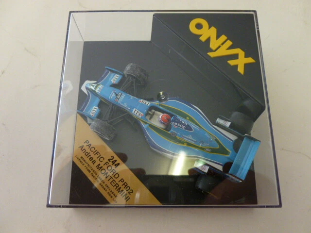die cast  1/43   Onyx 1:43 - 244 PACFIC FORD PR02 ANDREA MONTERMINI - Immagine 1 di 1