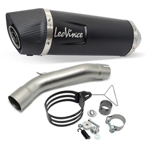 Endschalldämpfer LeoVince SLIP-ON SBK LV ONE EVO Black Edition Edelstahl Carbon - Bild 1 von 9