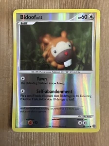 Bidoof - 54/100 - Reverse Holo VLP English Pokemon Stormfront - Picture 1 of 2
