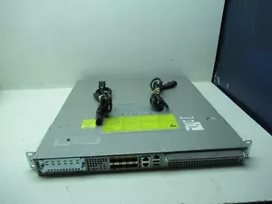 CISCO ASR1001-X 6-Port Gigabit SFP Router W/ 2-AC power cords - Photo 1/6