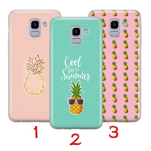 PINEAPPLE 4 ANANAS FUN PHONE CASE COVER FOR SAMSUNG A3 A5 A6 A7 A8 J3 J5 J6 J7 - Photo 1 sur 7