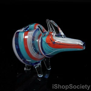 4" Rhinoceros Animal Tobacco Smoking Pipe Thick Collectible Pipes - P424A - Picture 1 of 7