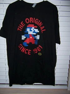 Nintendo Mario The Original Desde 1981 Adulto Talla 2XL Camiseta Caja de Botín - Imagen 1 de 4
