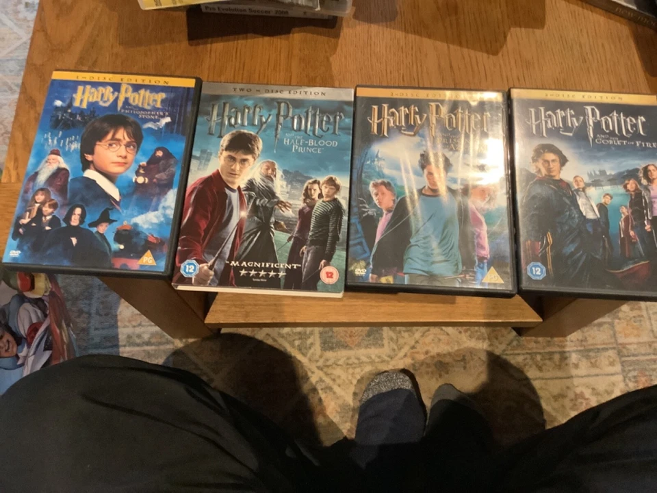 Harry Potter DVD BoxSet 4 Films  Bundle Cheap - Image 1 of 1