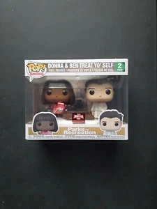 Funko Pop Parks and Recreation Donna and Ben Treat Yo’ Self  Target Exclusive - Picture 1 of 2