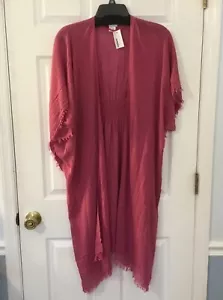 Soft Cozy Mauve New with Tags Sonoma Shawl/Wrap One Size Fits All - Picture 1 of 2