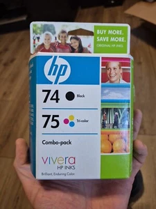 HP 74/75 (CC659FN) Black/Tri-Color Ink Cartridge - Picture 1 of 5