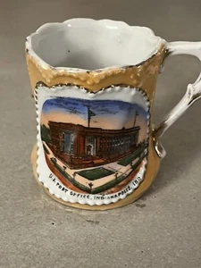 Vintage Souvenir Mug  U.S. Post Office Indianapolis, IND  Germany - Picture 1 of 4