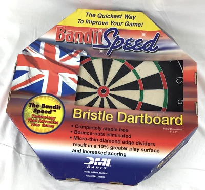 DMI Bandit sin grapas cerdas Dartboard Manuf. Daños menores 2010 - leer Foto 1 de 4