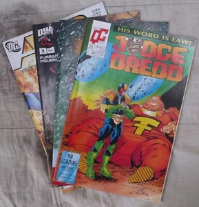 Comic Book Lot (4)... Judge Dredd #23/24. Avengers Annual #1. Transformers #15.  - Picture 1 of 7
