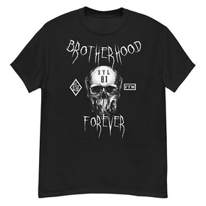 01 Hells Angels Support 81 T-shirt Brotherhood Scull - Picture 1 of 17