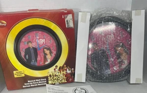HIGH SCHOOL MUSCIAL CLOCK New in Box- 2008 Disney 12" - Picture 1 of 8
