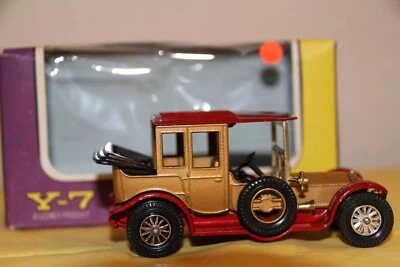 Models of Yesteryear Y 7-3 Rolls Royce 1912 , Issue 16 , mit OVP - G- Box - Bild 1 von 4