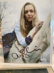 FOTO FIRMADA DE AMANDA SEYFRIED 8X10 - Imagen 1 de 2