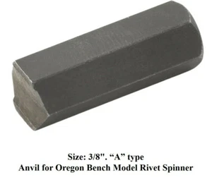 Anvil Insert saw chain spinner 3/8" .404 replaces Oregon 38597 A Tecomec 38597A - Picture 1 of 2