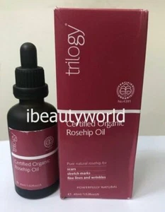 TRILOGY CERTIFIED ORGANIC ROSE HIP OIL 45ml #gloau - Picture 1 of 2