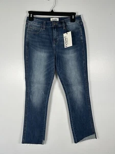 Anthropologie EVIDNT Los Angeles Florence gerades Bein Jeans Größe 26 - 25" Schrittlänge - Bild 1 von 6
