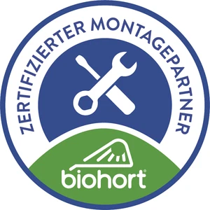 Zertifizierte Biohort Montage Panorama P1 - Gartenhäuser - Gartenhaus - Biohort - Bild 1 von 3