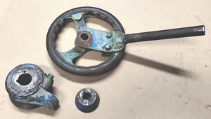 3pcs Taylor & Fenn Mill machine handle table travel DIAL Vintage rare parts - Picture 1 of 11