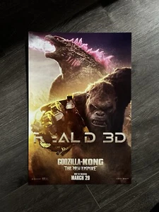 Godzilla x Kong New Empire “11 X 17” Original Movie Theater Promo Poster - Picture 1 of 1