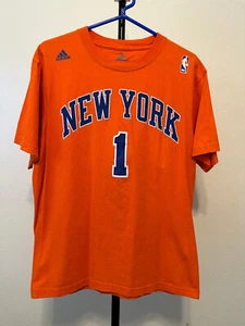 Amare Stoudemire NY Knicks Adidas T Shirt NBA Large - Picture 1 of 6