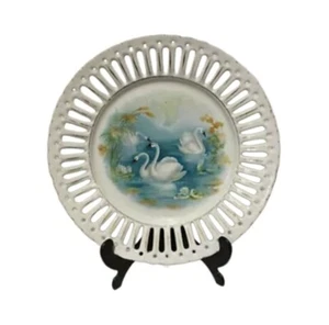Swan Art Deco Plate 26.5cm - Picture 1 of 10