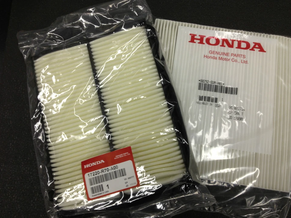 Filtro de aire y cabina motor V6 de 6 cilindros Honda Accord & Crosstour original OEM  Foto 1 de 1