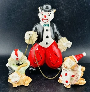 Vintage Lipper & Mann Japanese Clown Figurine" 6" Rare Ceramic Clown Figurine - Picture 1 of 6