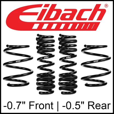 Juego de 4 muelles helicoidales reductores Eibach PRO-KIT para BMW M2 3,0 LTT RWD 2023-2025 Foto 1 de 4