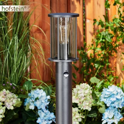 HOFSTEIN Caddo Wegeleuchte Wegelampe Außenleuchte Außenlampe mit Bewegungsmelder - Bild 1 von 4