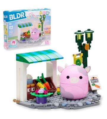 Juego de construcción BLDR Squishmallows Squishbrik Patty's Farmers Market Patty Cow nuevo en caja Foto 1 de 4