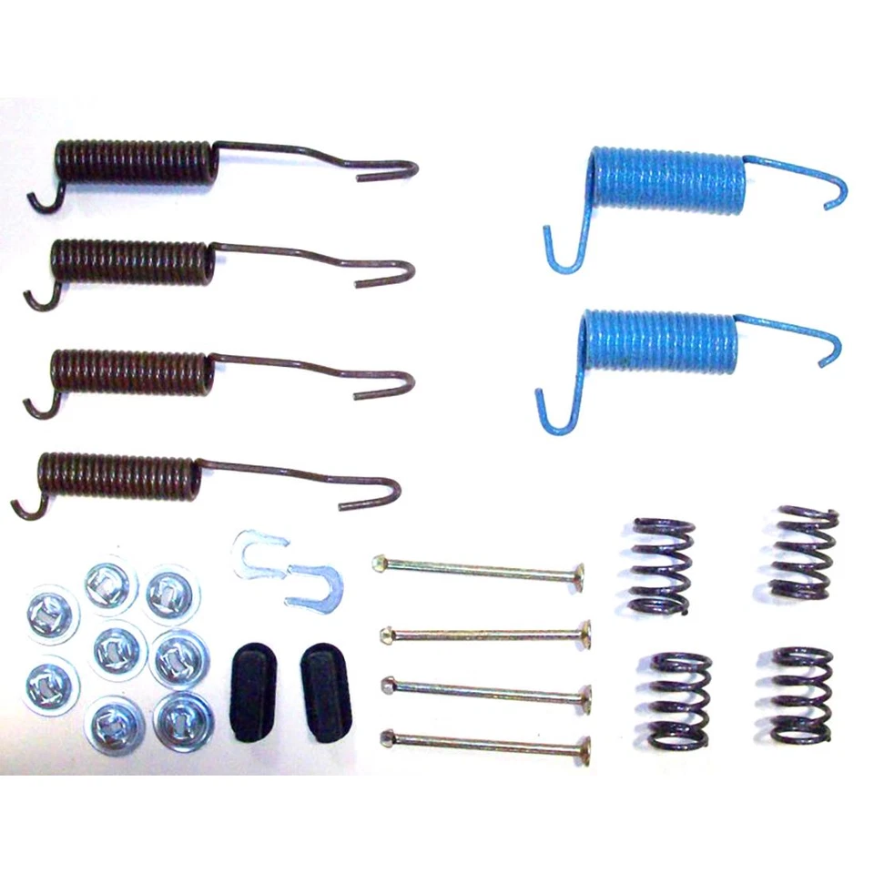 Kit de herrajes de freno de tambor delantero trasero para Plymouth Fury II 1969 1968 1967 1966 1965 Foto 1 de 3