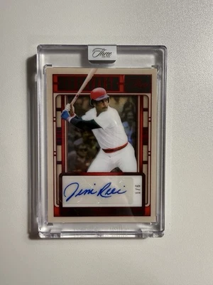 Panini Three and Two 2025 - Jim Rice Legendary Signatures automático FOTL/6 SSP Foto 1 de 2