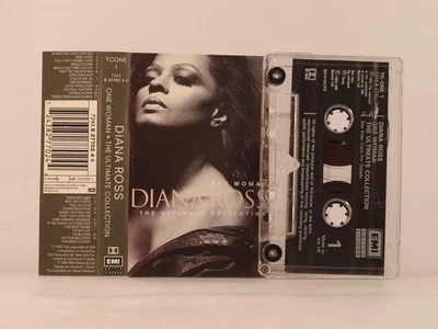 DIANA ROSS ONE WOMAN THE ULTIMATE COLLECTION (82) 20+ Track Audio Cassette EMI Foto 1 de 4