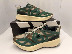 Adidas Kantai Trail Putty Grey Collegiate Green US Size 10 Running Shoes IH3731 - Picture 1 of 8