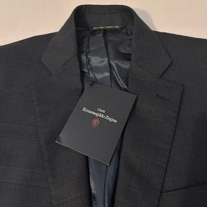 Ermenegildo Zegna Traveller Blazer 38R Coupe Étroit Slim Fit Wolle Italy Neu mit Etikett - Bild 1 von 11