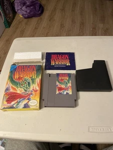 Dragon Warrior Nintendo NES Juego 1985 Caja CIB Manual Sin Mapas - Imagen 1 de 20