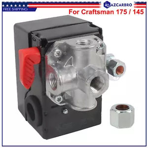 For Craftsman 175 / 145 PSI 919-16777 5140112-24 Air Compressor Pressure Switch - Picture 1 of 11