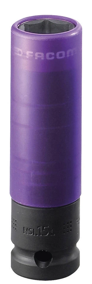Facom NSI.15L 1/2" Drive Deep Alloy Wheel Impact Socket 15mm - Image 1 of 1