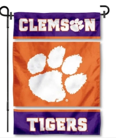 clemson tigers garden flag  - double sided Cover